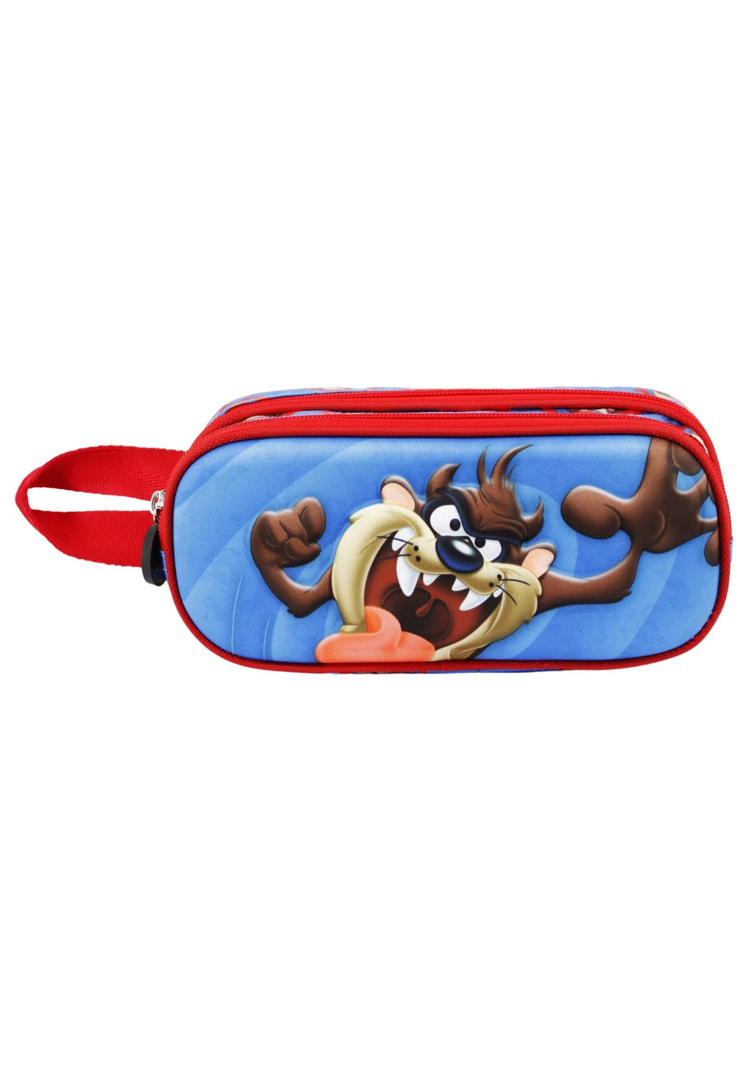 Karactermania Taz Tasmanian3D DobleAstuccioAzul Bambini Zaini E Astucci Scuola K3R53G01Y-K11