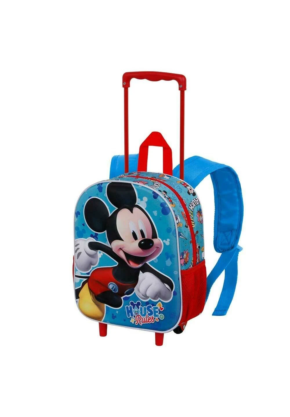 Karactermania Mickey Mouse House 3D MiniTrolleyAzul Bambini Borse & Zaini K3R53I0DV-T11 - immagine 3