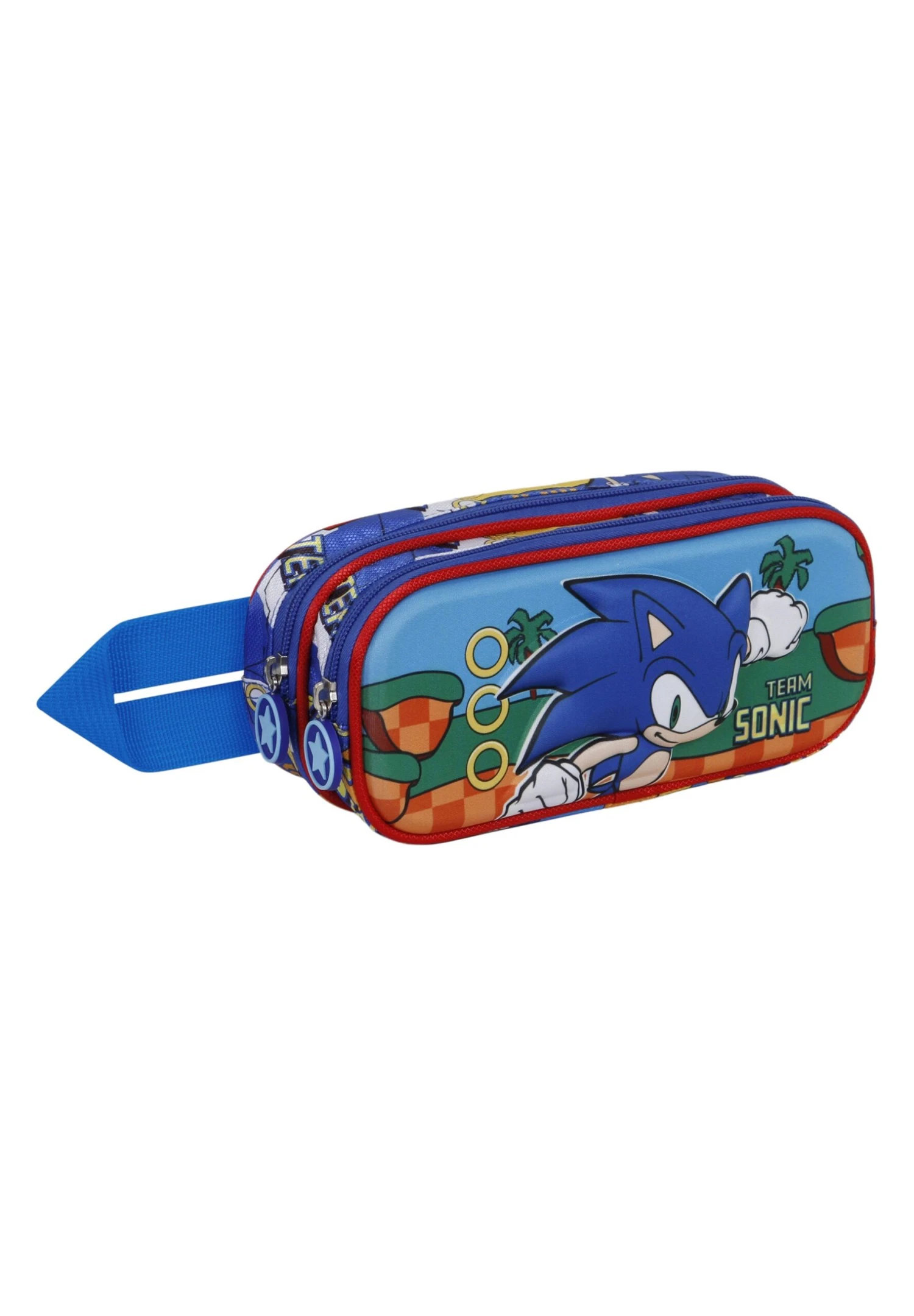 Karactermania Sega-Sonic Team Estuche Portatodo 3DAstuccioAzul Bambini Zaini E Astucci Scuola K3R51F009-K11 - immagine 5