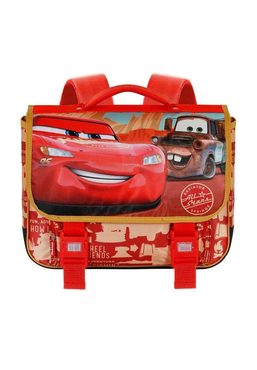 Karactermania Cars 3 Desert Road Cartable 2 0ZainettoRojo Bambini Zaini E Astucci Scuola K3R51Q006-G11 - immagine 2