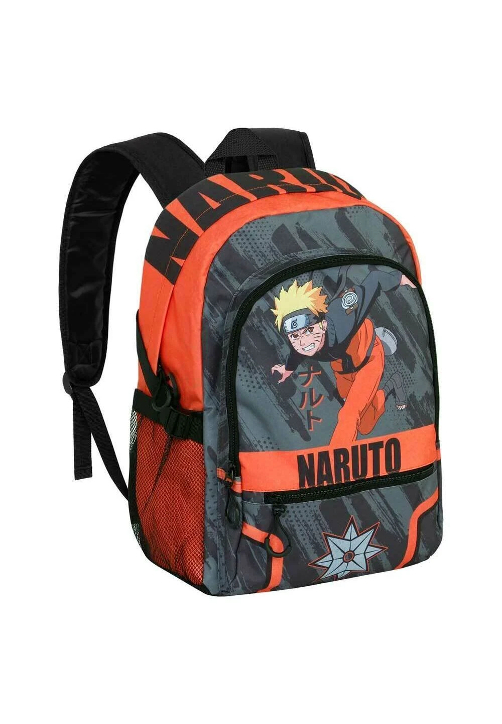 Karactermania Naruto Shuriken Fight Fan 2 0ZainettoGris Bambini Zaini E Astucci Scuola K3R53I09S-C11 - immagine 4