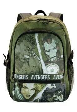 Karactermania Avengers Shout Fight High SchoolZainoVerde Militar Bambini Borse & Zaini K3R53I01J-M11