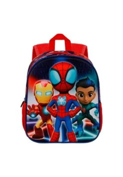 Karactermania Spiderman Glow 3D PequeñaZainettoAzul Bambini Zaini E Astucci Scuola K3R53P02Z-K11