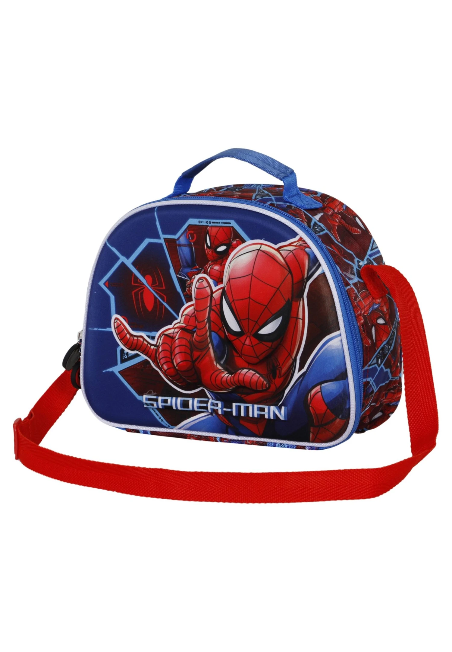 Karactermania Spiderman Brave Bolsa Portamerienda - Borsa A Tracolla - Azul - immagine 3
