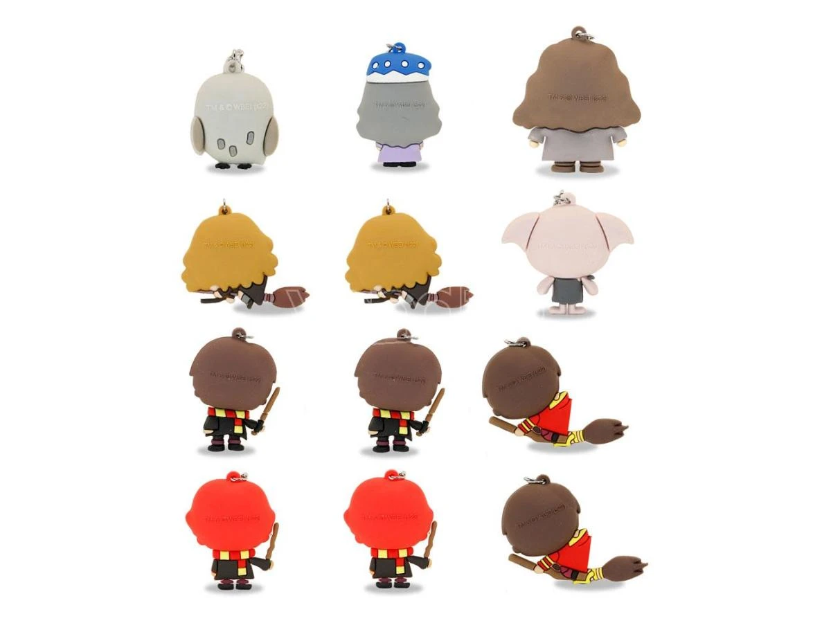 Harry Potter Pvc Portachiavis 4 Cm Assortment (12) Karactermania - immagine 2