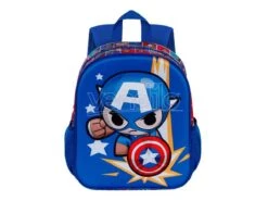 Marvel Avengers Captain America Punch 3d Zaino 31cm Karactermania