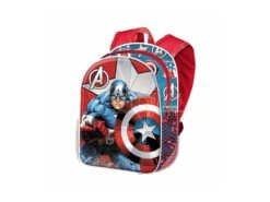 Marvel Captain America Gravi 3d Zaino 37cm Karactermania