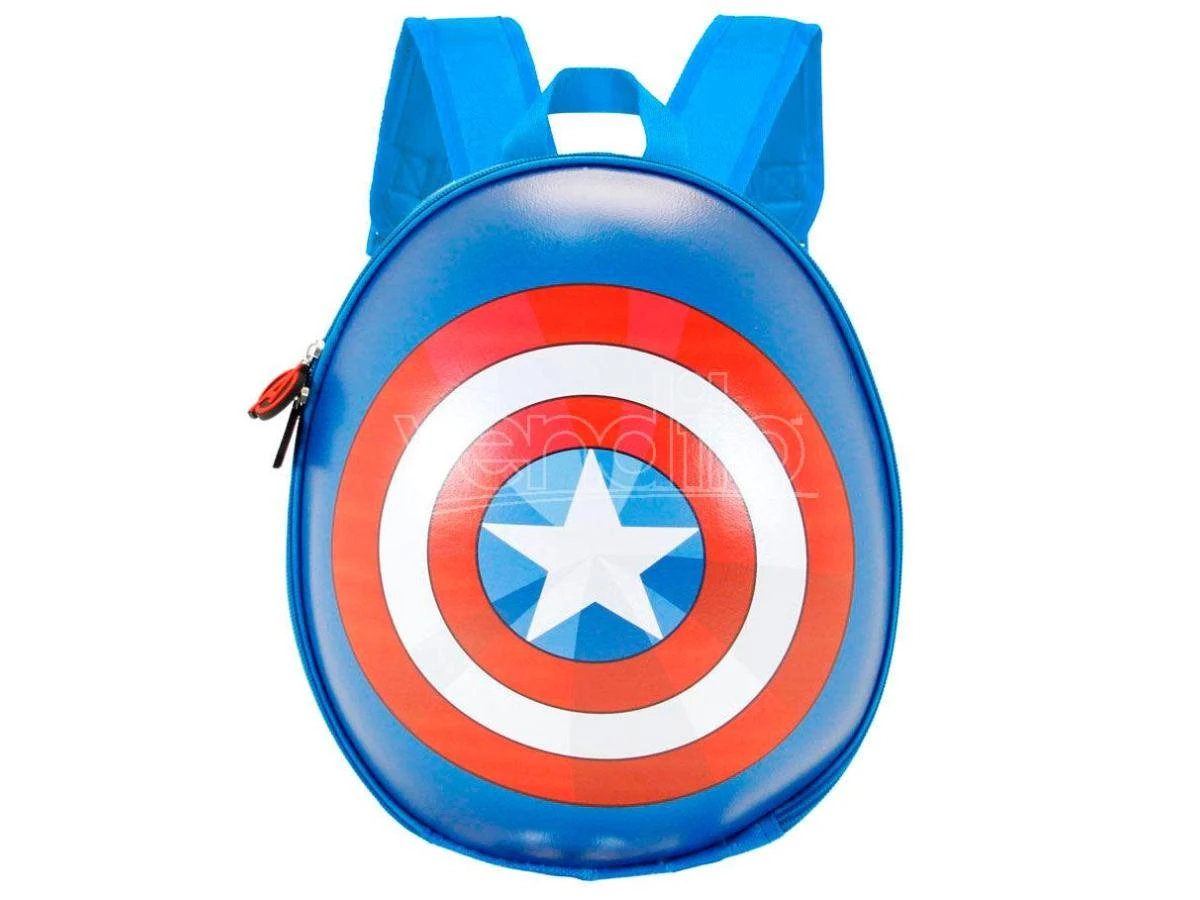 Marvel Captain America Shield Eggy Zaino 28cm Karactermania - immagine 2