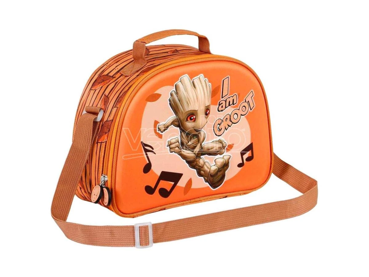 Marvel I Am Groot Soundtrack 3d Borsa Per Il Pranzo Karactermania - immagine 2