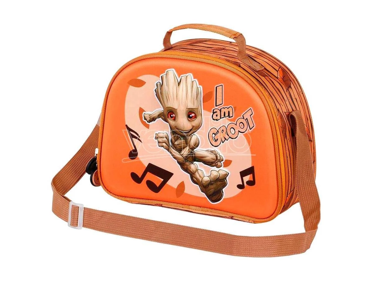 Marvel I Am Groot Soundtrack 3d Borsa Per Il Pranzo Karactermania - immagine 4
