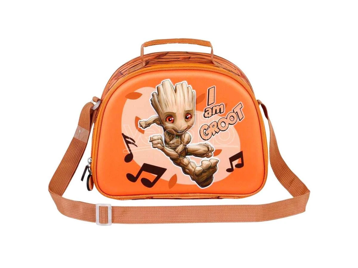 Marvel I Am Groot Soundtrack 3d Borsa Per Il Pranzo Karactermania