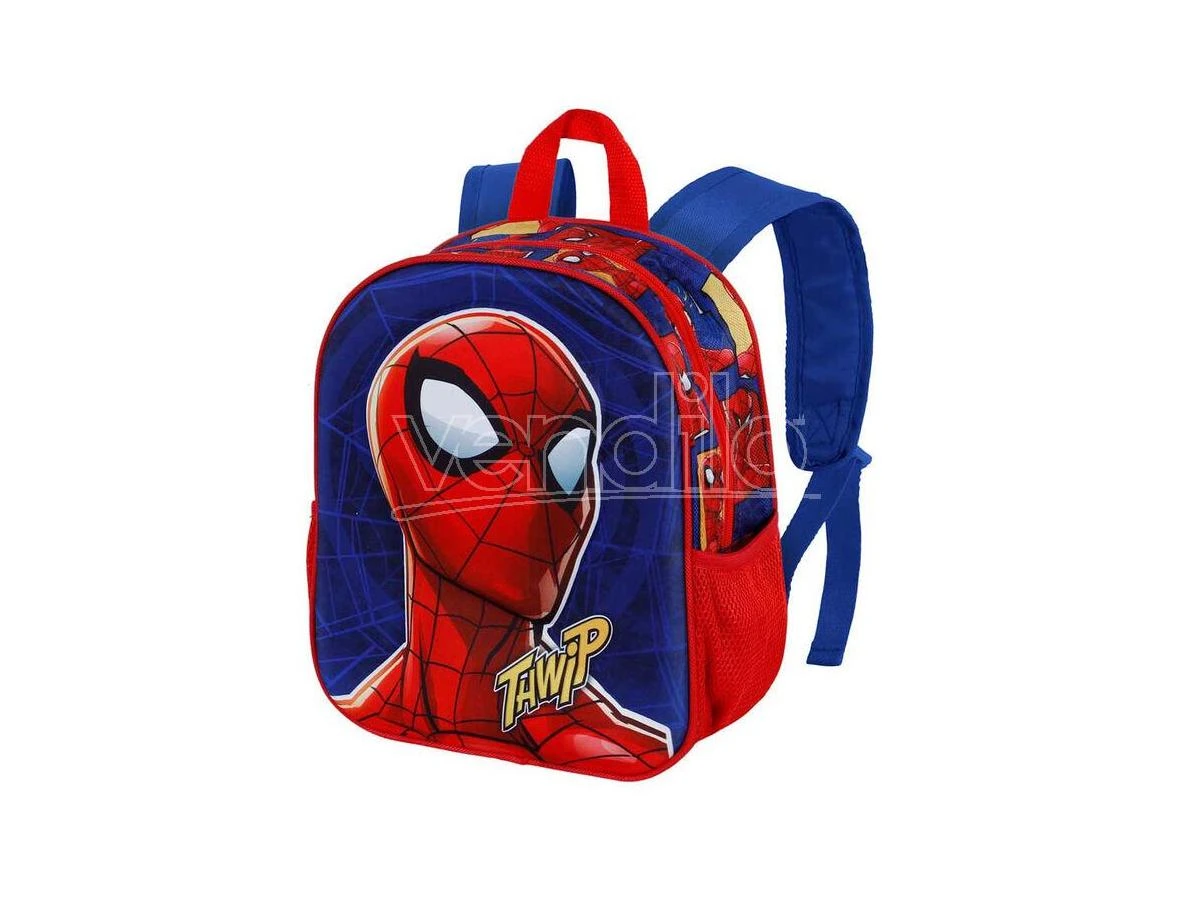 Marvel Spiderman Sides 3d Zaino 31cm Karactermania - immagine 4