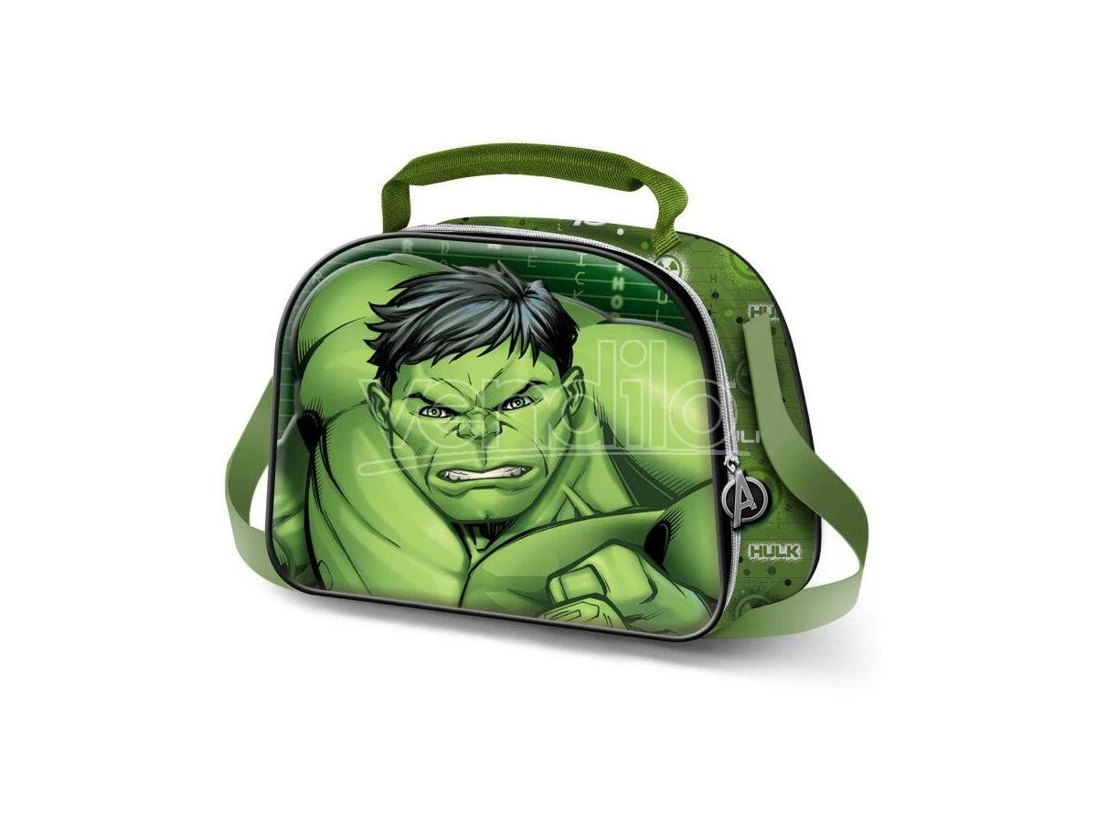 Mavel Hulk Challenge 3d Borsa Per Il Pranzo Karactermania