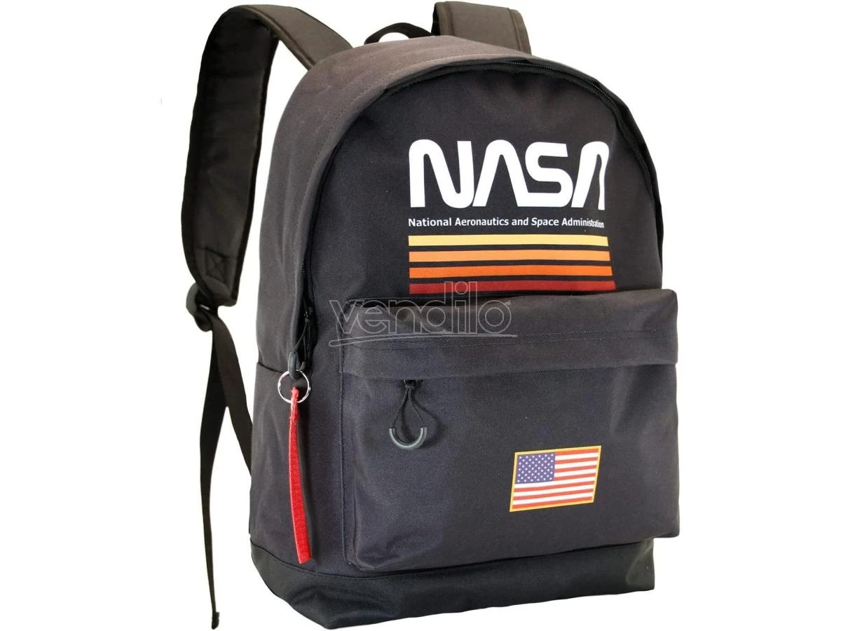 Nasa Zaino Nero Hs Ventaglio Karactermania - immagine 2