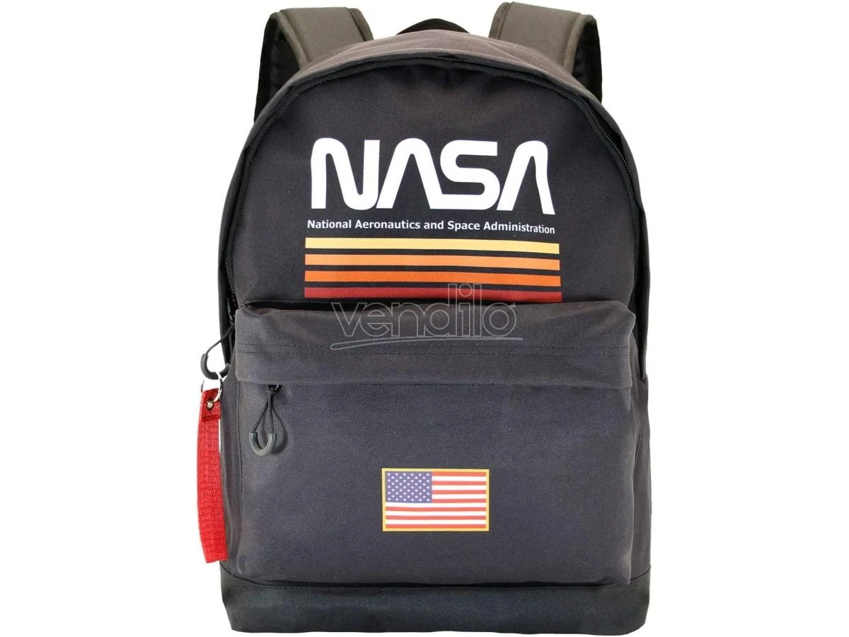 Nasa Zaino Nero Hs Ventaglio Karactermania - immagine 3